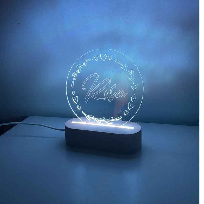 Engraved discount night light