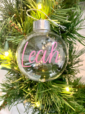 Personalised Christmas Bauble