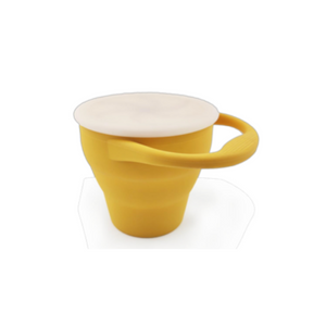 Silicone Snack Cup-Cherub & Me-Mustard-Little Soldiers