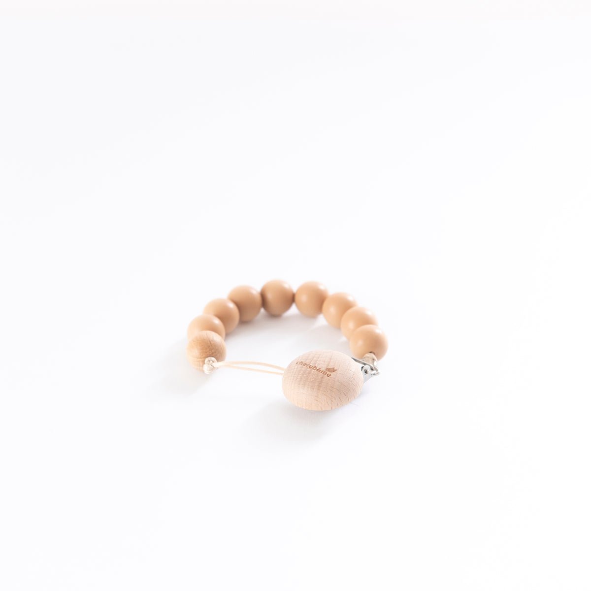 Silicone Dummy Clip/Chain-Cherub & Me-Nude-Little Soldiers