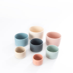 Silicone Stacking Cups - Petal-Cherub & Me-Little Soldiers