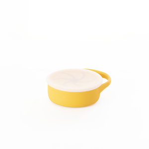 Silicone Snack Cup-Cherub & Me-Apricot-Little Soldiers