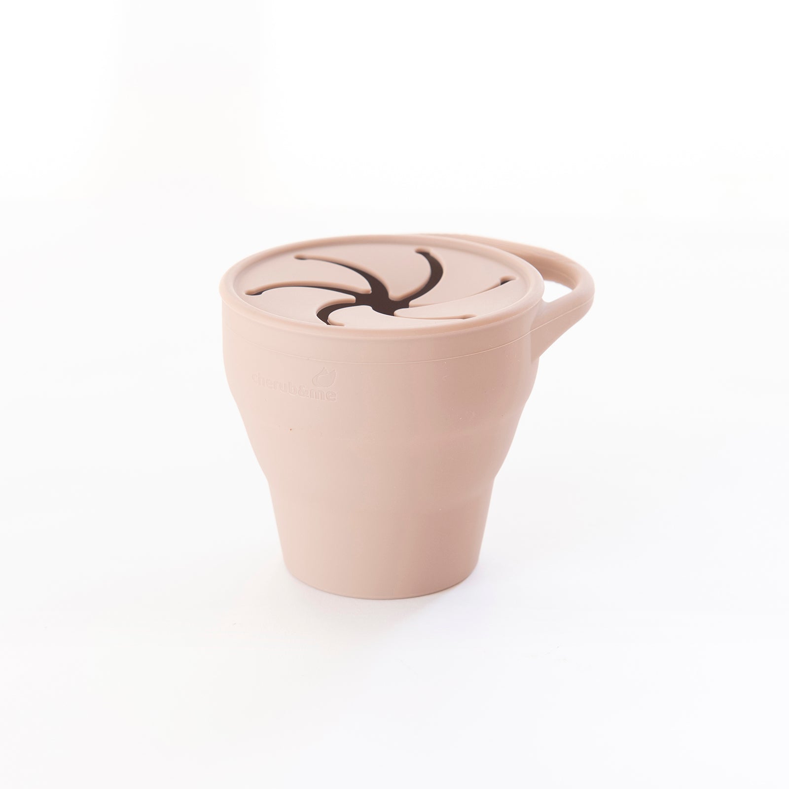 Silicone Snack Cup-Cherub & Me-Nude-Little Soldiers