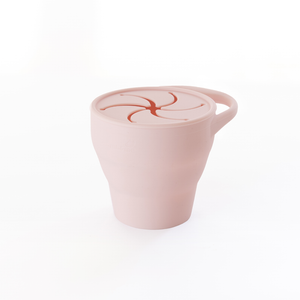 Silicone Snack Cup-Cherub & Me-Apricot-Little Soldiers