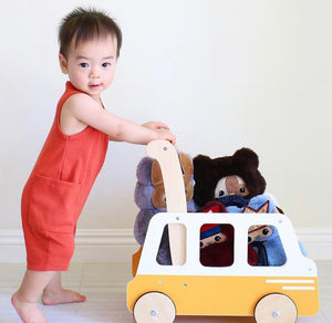 School Bus Baby Walker - Yellow PRE ORDER DECEMBER