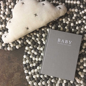 Baby Journal, Birth to Five Years - Grey