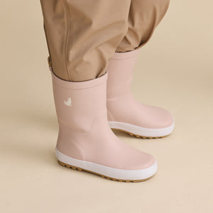 Rain Boots - Dusty Pink-Baby & Toddler Shoes-Crywolf Child-EU20-Little Soldiers