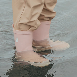 Rain Boots - Dusty Pink-Baby & Toddler Shoes-Crywolf Child-EU20-Little Soldiers