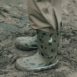 Rain Boots - Khaki Stones-Baby & Toddler Shoes-Crywolf Child-EU20-Little Soldiers