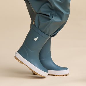 Rain Boots - Scout Blue-Baby & Toddler Shoes-Crywolf Child-EU20-Little Soldiers