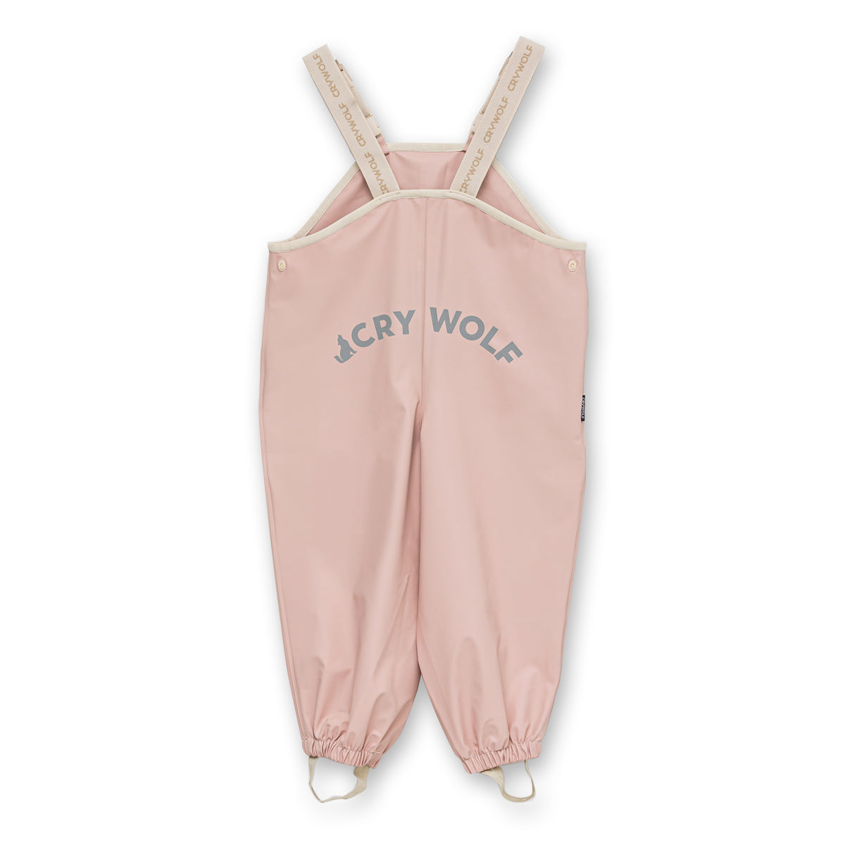 Rain Overalls - Dusty Pink-Baby & Toddler Clothing-Crywolf Child-1-Little Soldiers