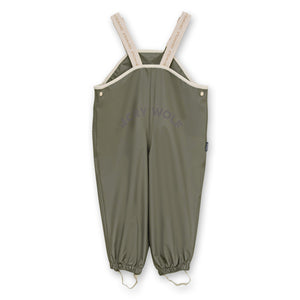 Rain Overalls - Khaki-Baby & Toddler Clothing-Crywolf Child-1-Little Soldiers