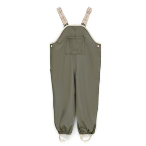 Rain Overalls - Khaki-Baby & Toddler Clothing-Crywolf Child-1-Little Soldiers