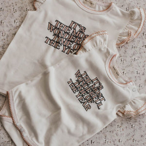 Wonderful Time Bodysuit - Pink-Bencer & Hazelnut-0000-Little Soldiers