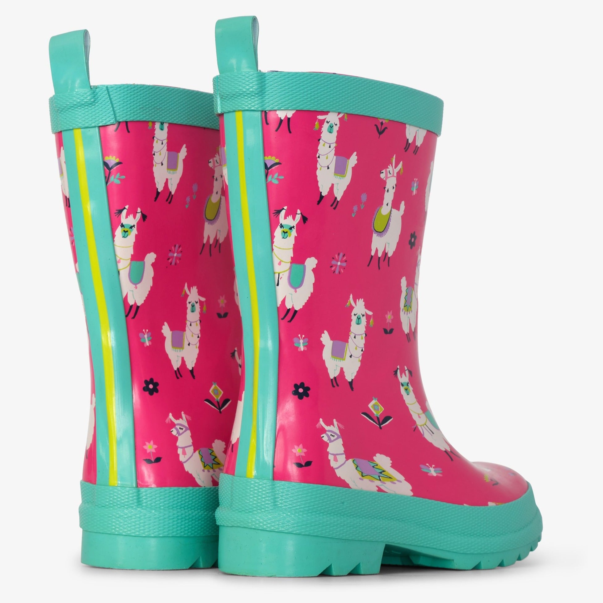 Pretty Alpacas Shiny Rain Boots