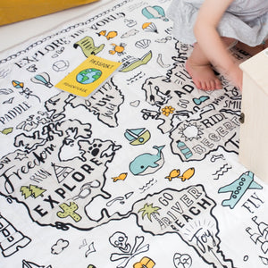 World Explorer Playmat