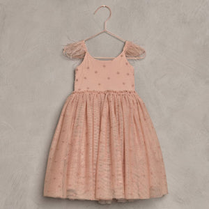 Poppy Dress - Dusty Rose-Nora Lee-12m-Little Soldiers