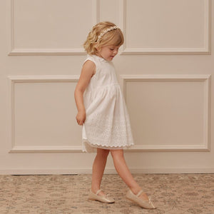 Georgia Dress - White-Nora Lee-2-Little Soldiers