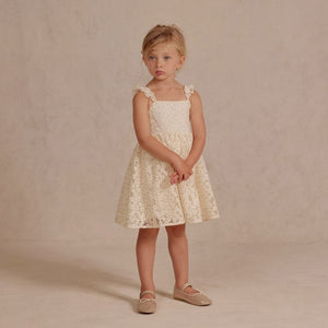 Mara Dress - Ivory Daisy-Nora Lee-12m-Little Soldiers