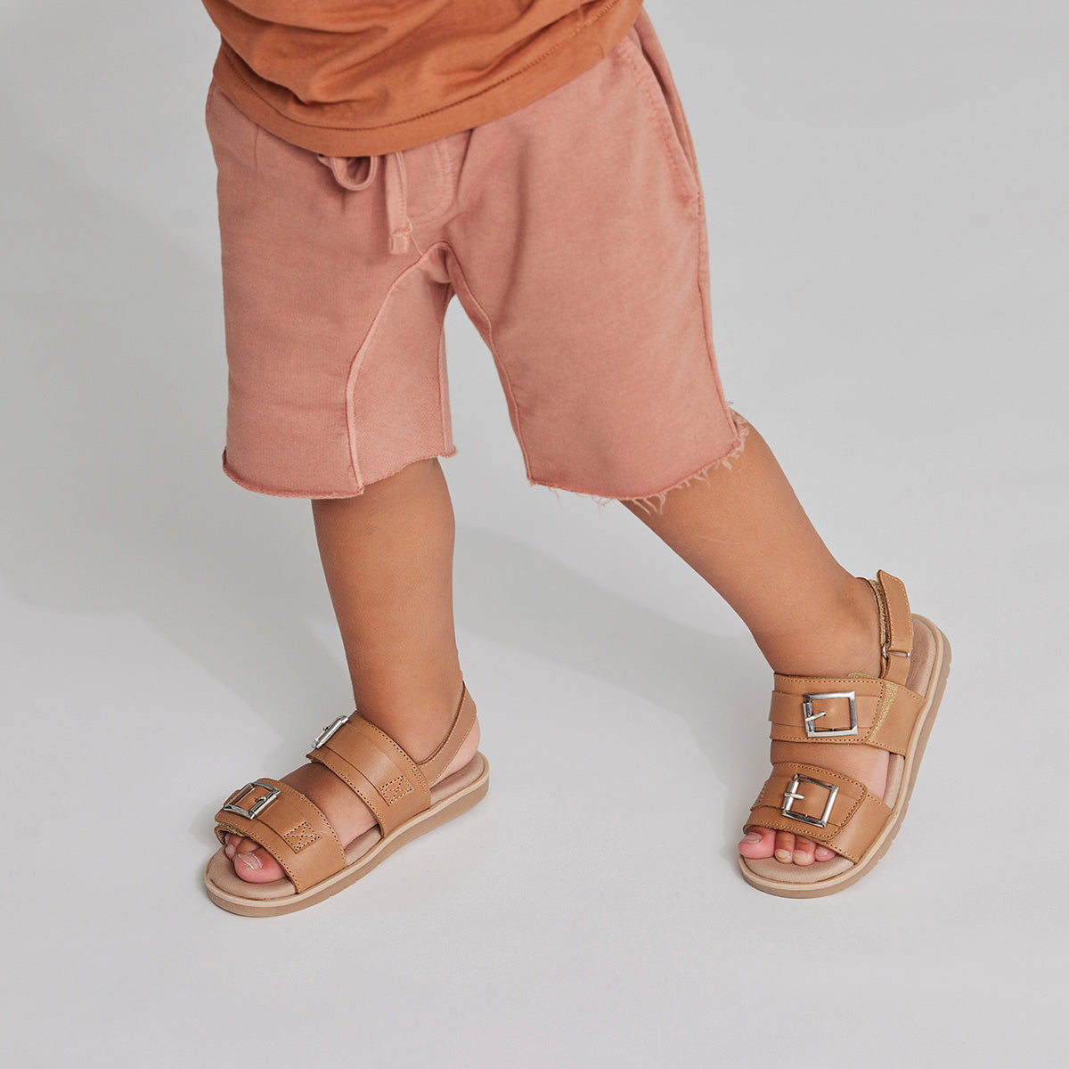 Alex - Tan-Shoes-Pretty Brave-EU21-Little Soldiers