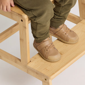 1st Walker Boston - Tan-Shoes-Pretty Brave-EU19-Little Soldiers