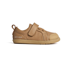 1st Walker Boston - Tan-Shoes-Pretty Brave-EU19-Little Soldiers