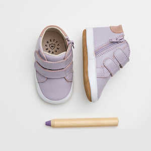 Baby Hi-Top - Lilac-Shoes-Pretty Brave-S-Little Soldiers