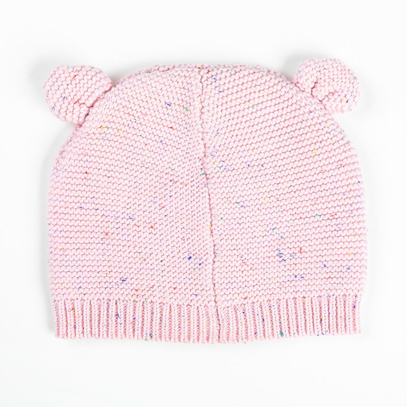 Bear Beanie - Love Speckle Knit-Baby & Toddler Clothing-Ponchik Kids-3-12m-Little Soldiers
