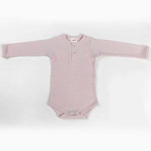 Cotton Bodysuit - Love Rib-Baby Onesie-Ponchik Kids-0-3m-Little Soldiers