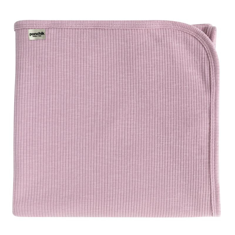 Cotton Ribbed Wrap - Hydrangea