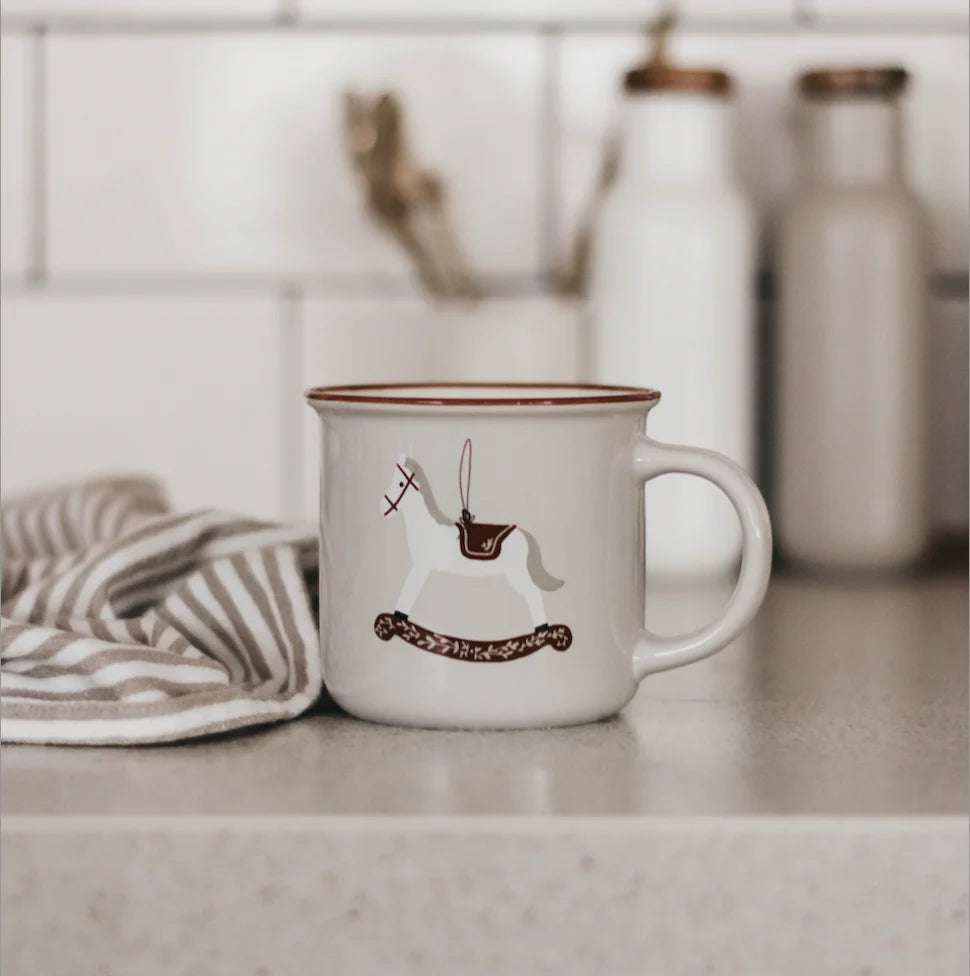 Rocking Horse Mug PREORDER-Bencer & Hazelnut-Little Soldiers