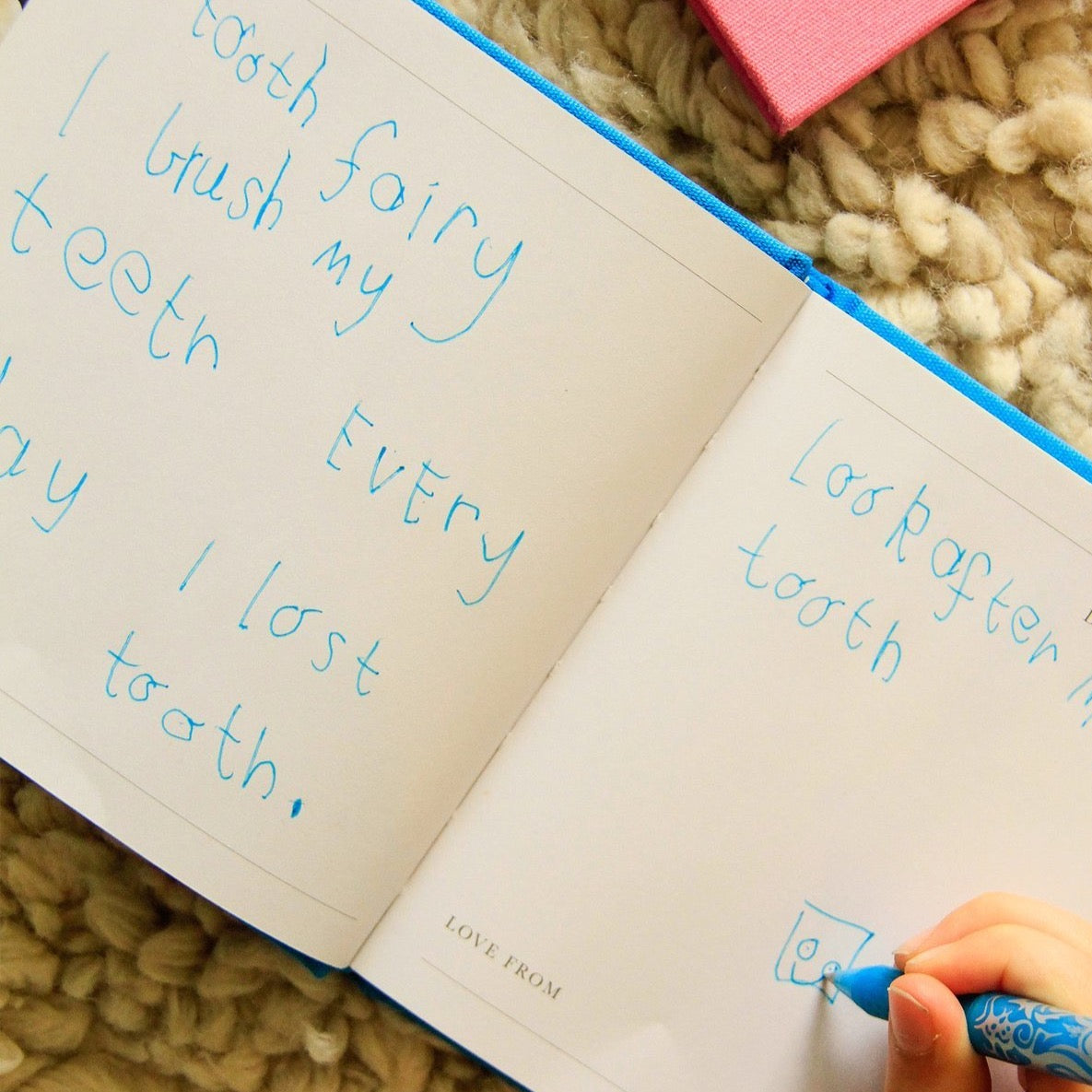 Tooth Fairy Letters - Blue