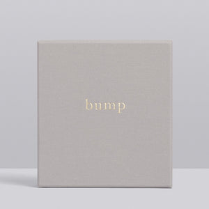 Bump. My Pregnancy Journal. Light Grey