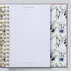 Bump. My Pregnancy Journal. Light Grey