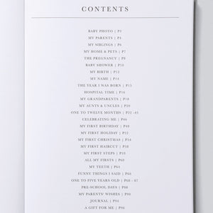 Baby Journal, Birth to Five Years - Blue