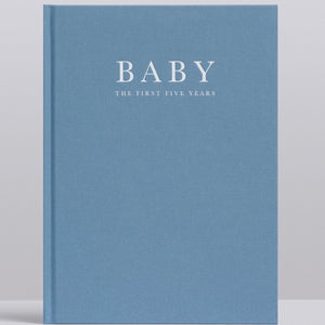 Baby Journal, Birth to Five Years - Blue