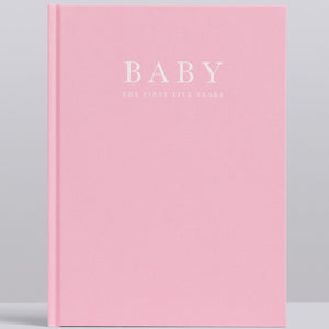 Baby Journal, Birth to Five Years - Pink