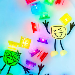 Glo Pal Cube Party (Mixed Colours) (PRE ORDER)-Toys-Glo Pals-Little Soldiers