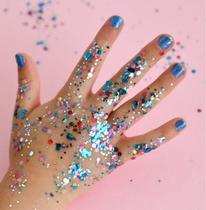 Mermaid Blue Water - Based Nail Polish-No Nasties-Little Soldiers