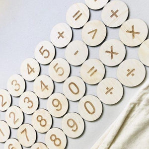 Wooden Math Set