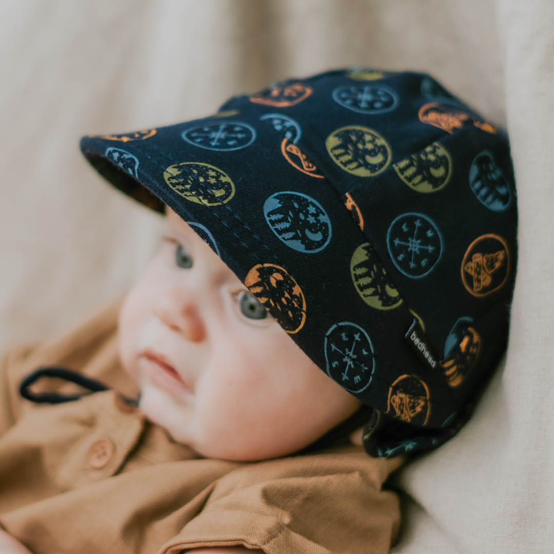 Originals Legionnaire Flap Sun Hat - Nomad-Hats-Bedhead Hats-37cm / 0-3 months / XXS-Little Soldiers