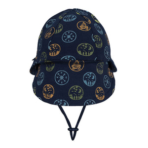 Originals Legionnaire Flap Sun Hat - Nomad-Hats-Bedhead Hats-37cm / 0-3 months / XXS-Little Soldiers