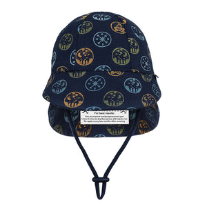Originals Legionnaire Flap Sun Hat - Nomad-Hats-Bedhead Hats-37cm / 0-3 months / XXS-Little Soldiers